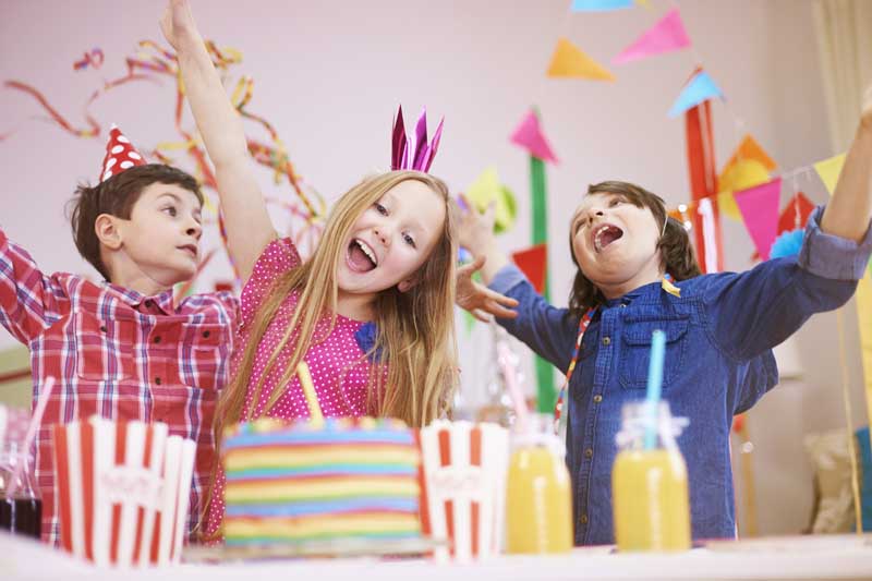 Great party on ninth birthday